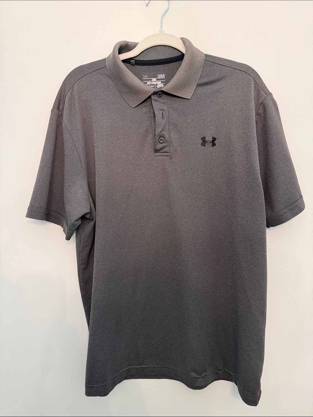 Under Armour Men’s Charcoal Gray Polo